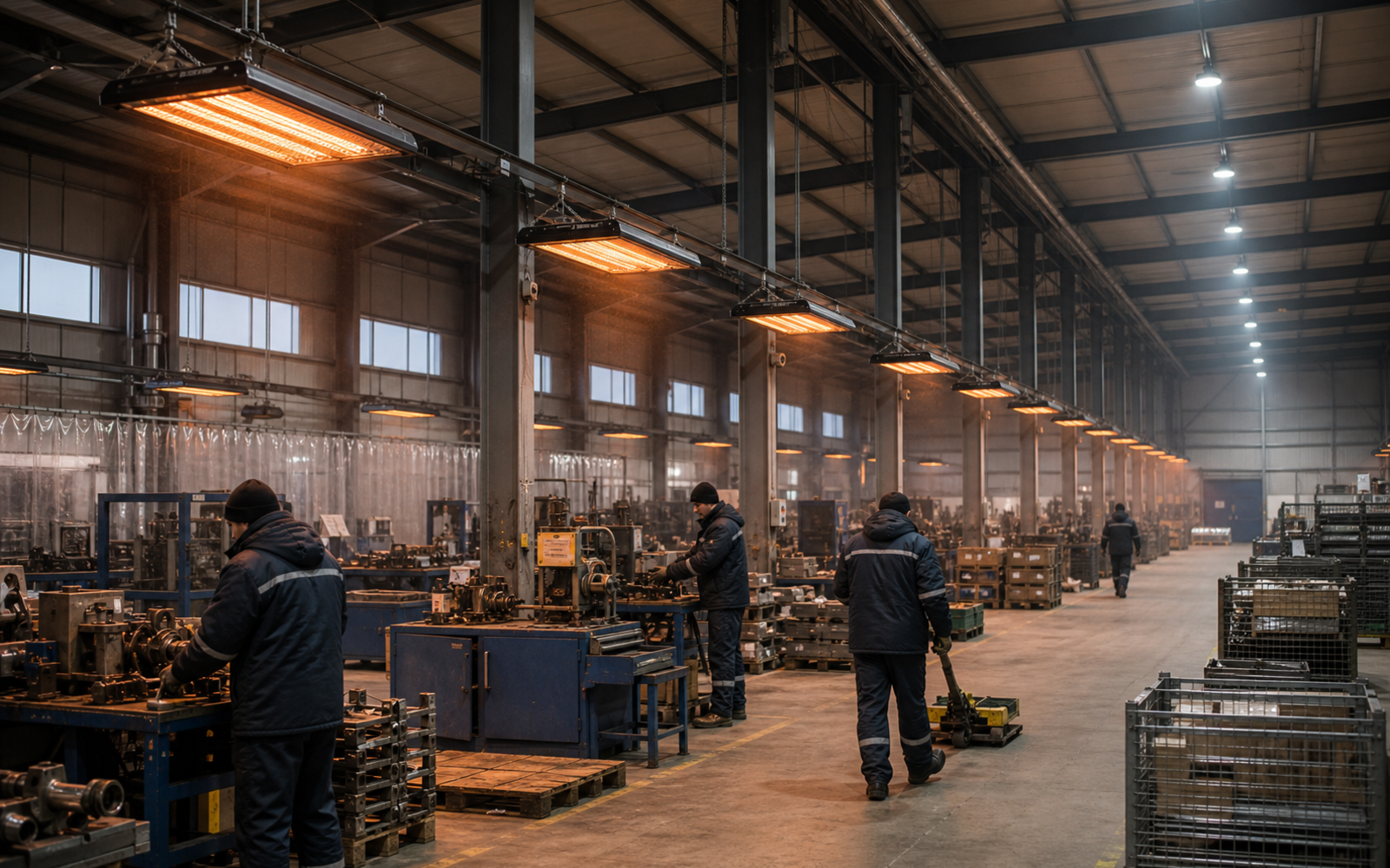 Fabrika Isıtma Sistemleri uygulama görseli