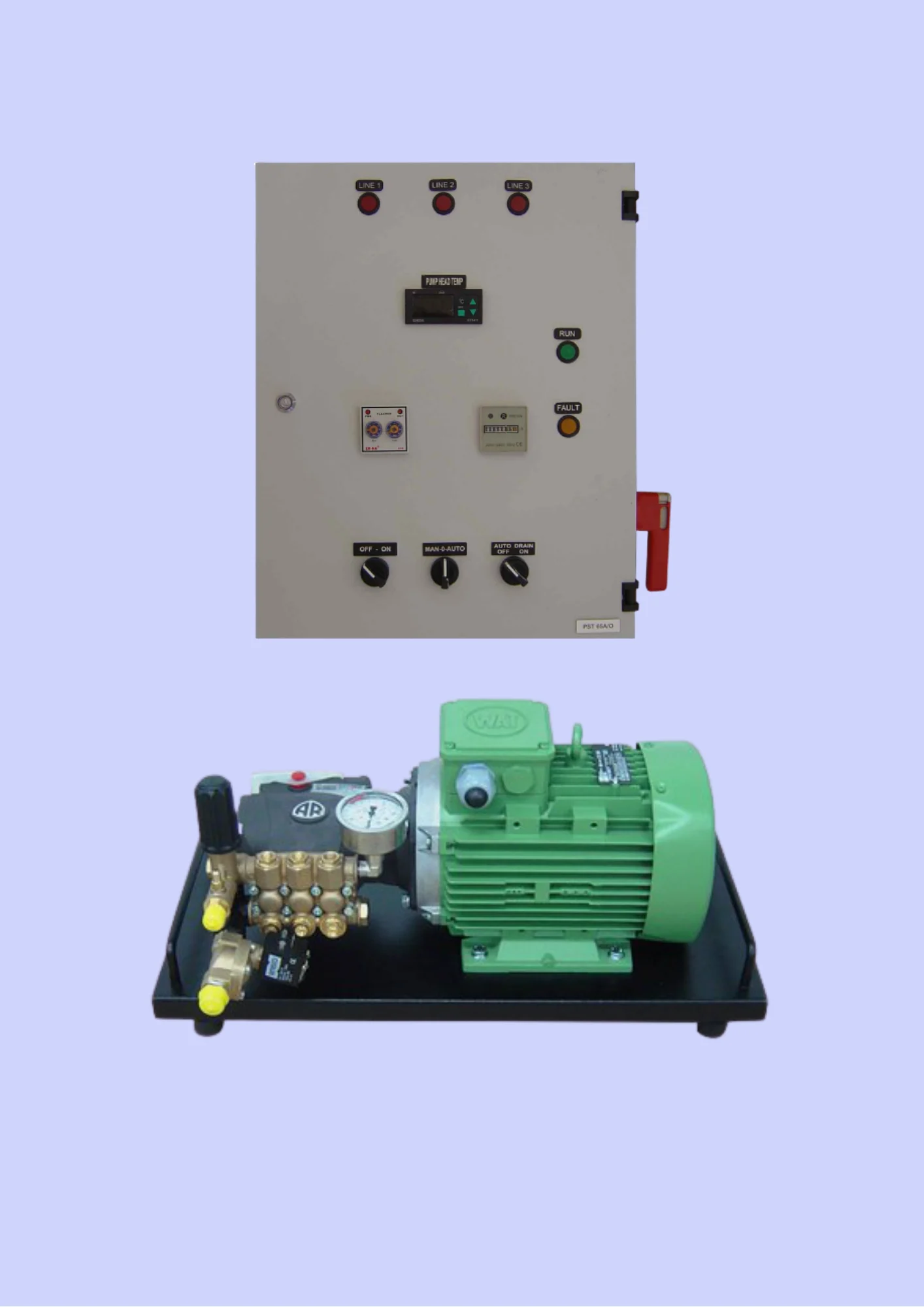 Yüksek Basınç Pompası 20 Litre / Dakika