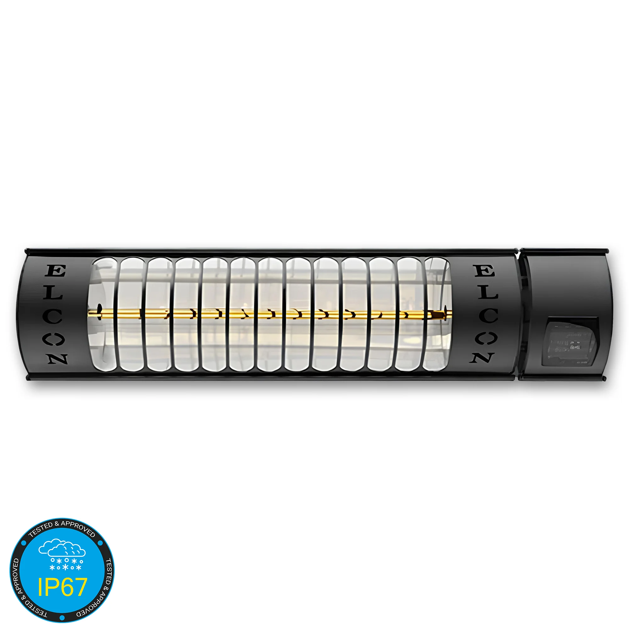Açık Hava Uzaktan Kumandalı Elektrikli Infrared Isıtıcı RCH-2000/4